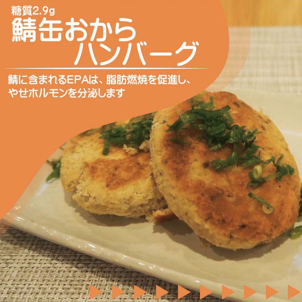 鯖缶おからハンバーグ